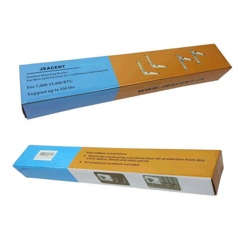 JEACENT Mini Split Wall Mounting Bracket for Ductless Air Conditioner 9,000-36,000BTU Condensers - Image 5